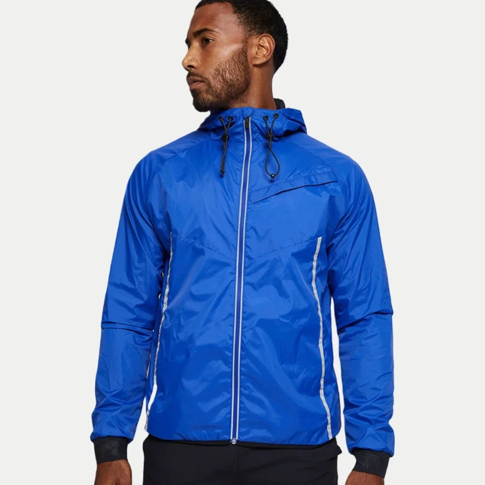 NWT Fourlaps Propel Windbreaker Cobalt Blue Small